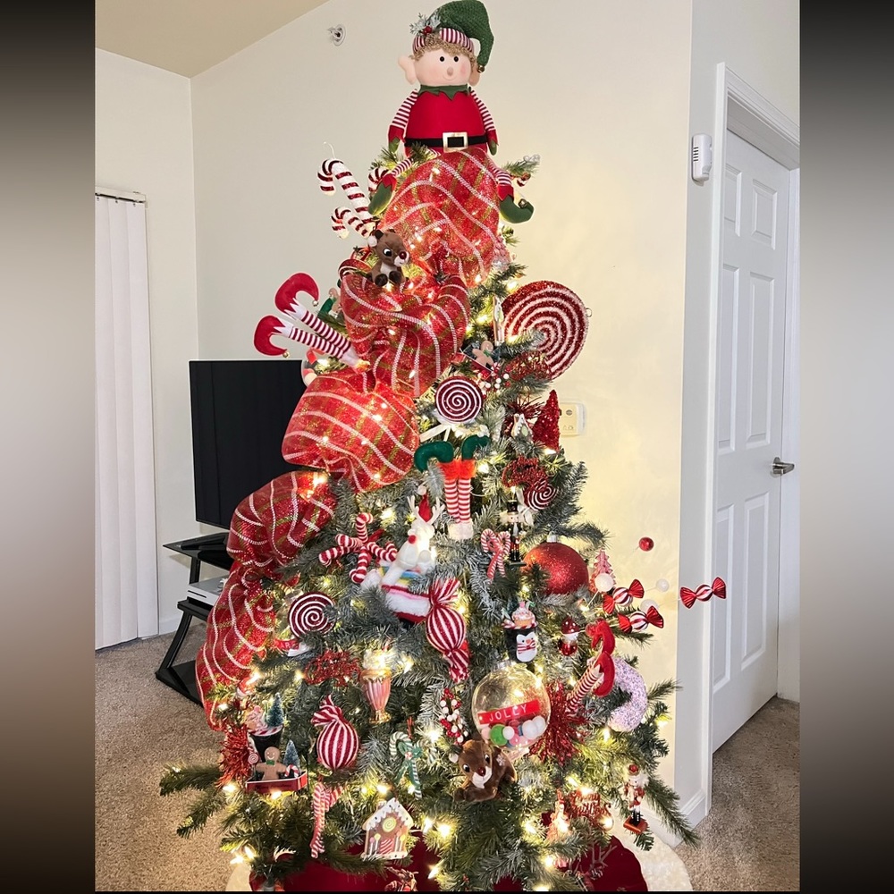Christmas ornaments ask for any on the tree